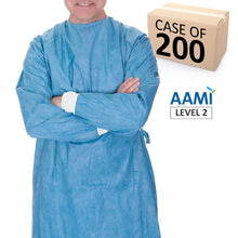 Load image into Gallery viewer, AAMI Level 2 Isolation Gowns - Case of 200
